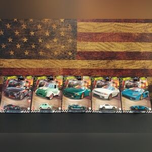 Premium Hotwheels Complete Set of 5